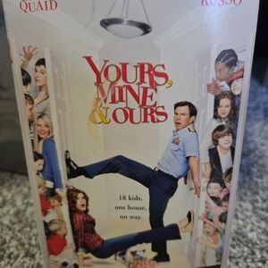 Yours, Mine,  Ours (VHS, 2006) Ex Rental Copy *Tested**Working*